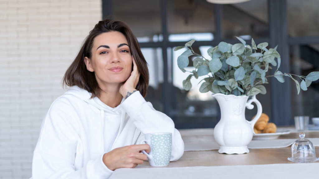 person starting day with simple morning habits for better focus and energy